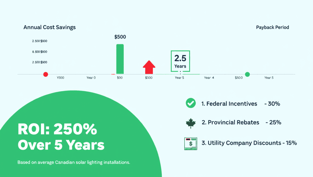 Solar Lighting Annual Cost Savings