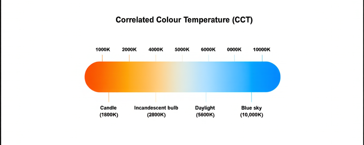 Correlated Colour Temperature (CCT)
