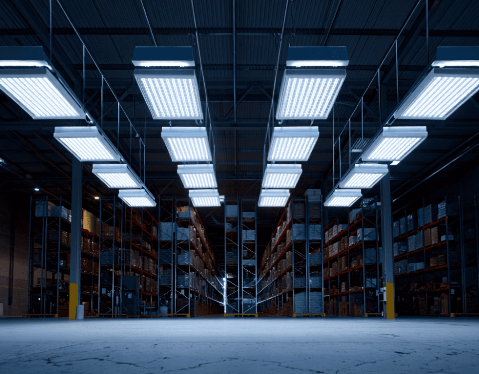 hjigh bay led fixtures for warehouses
