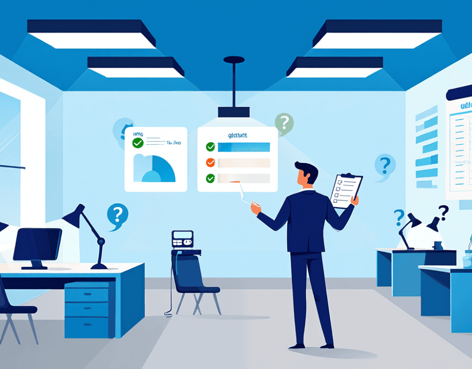 lighting audit questions facility manager