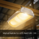 metal halide to led retrofit conversion kit
