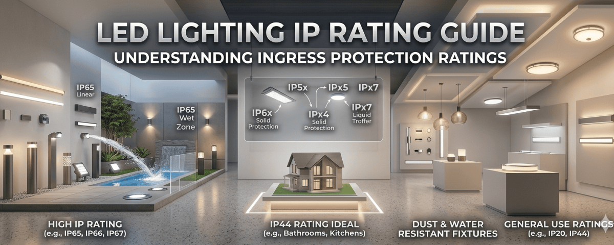 what are ip rating in LED Lighting