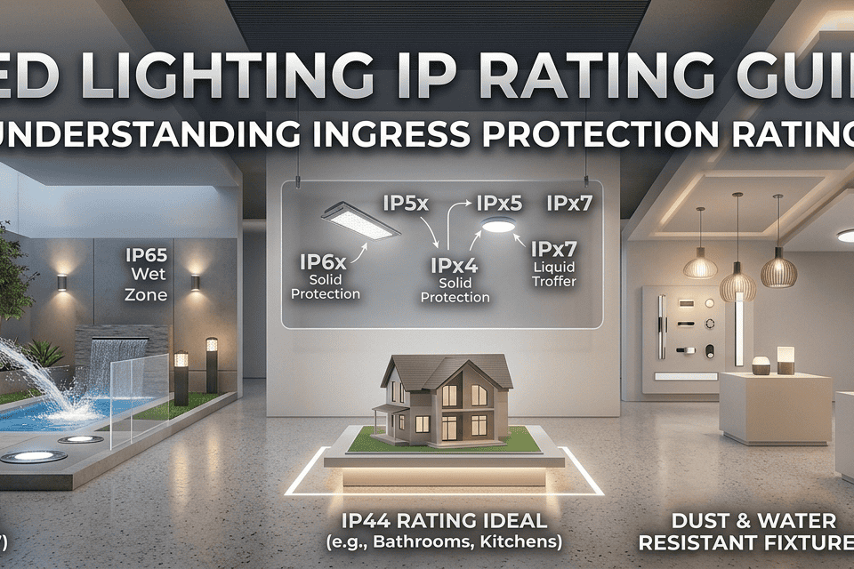 what are ip rating in LED Lighting
