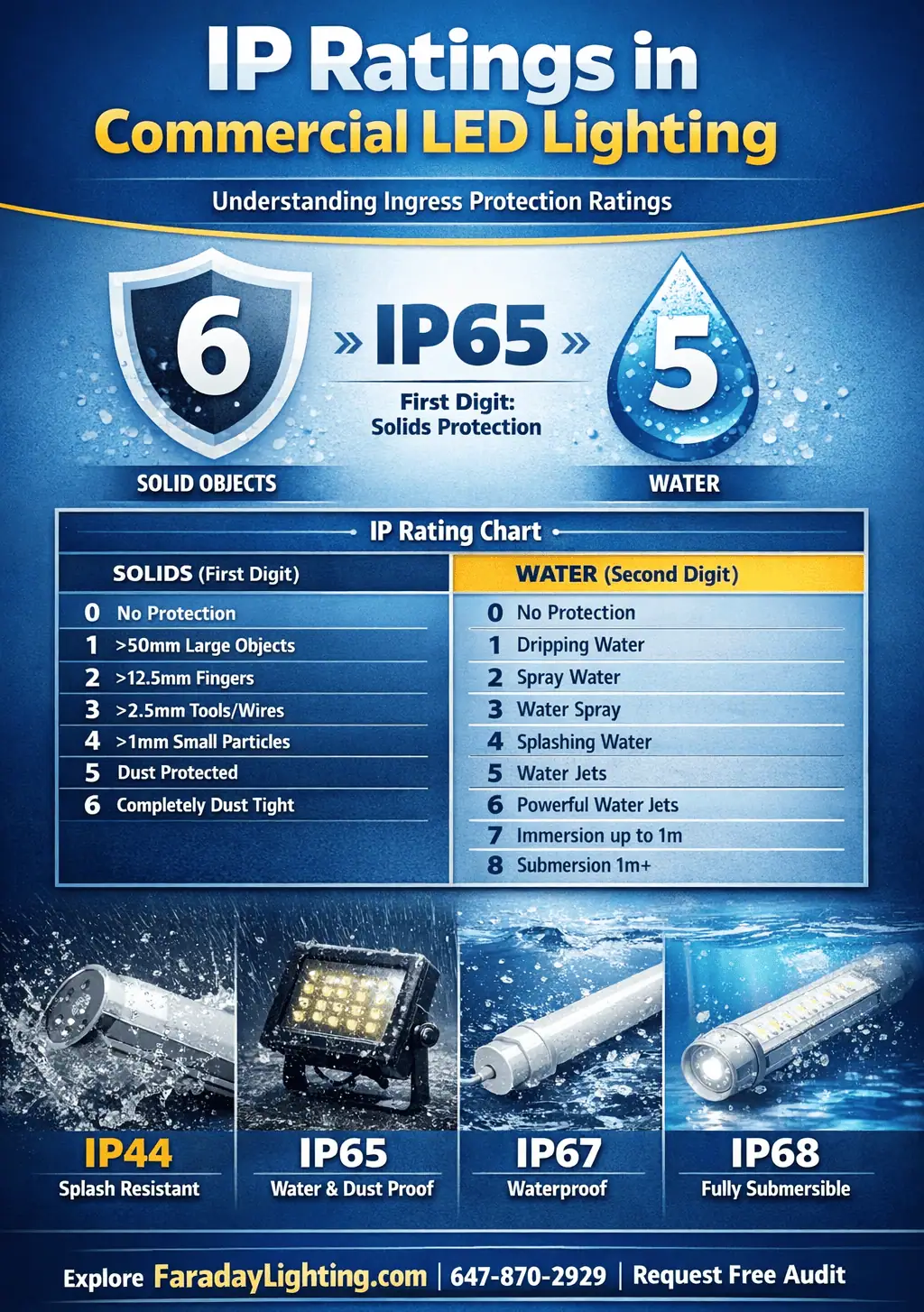 ip rating infographics