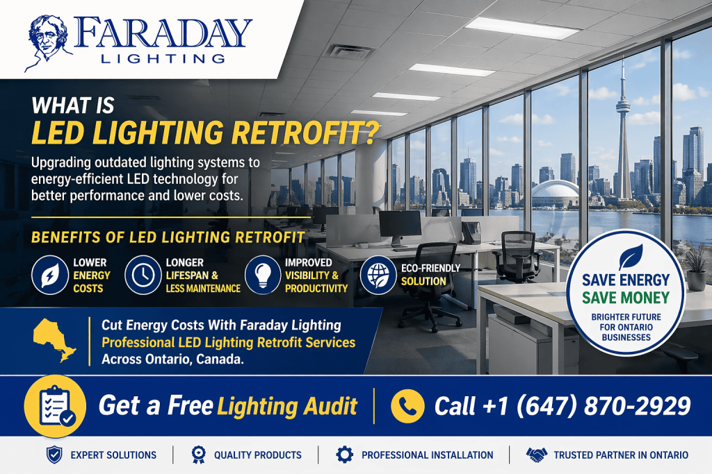 led lighting retrofit services ontario